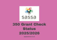 350 Grant Check Status 2025/2026