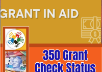 350 Grant Check Status Online 2026:2027