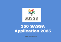 350 SASSA Application 2025