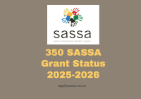 350 SASSA Grant Status 2025-2026