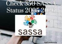 Check 350 SASSA Status 2025-2026