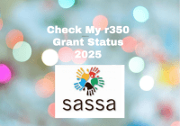 Check My r350 Grant Status 2025