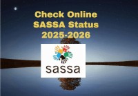 Check Online SASSA Status 2025-2026