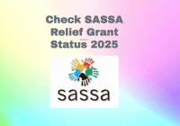 Check SASSA Relief Grant Status 2025