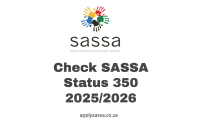 Check SASSA Status 350 2025/2026