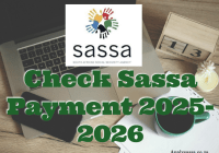 Check Sassa Payment 2025-2026