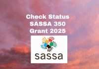 Check Status SASSA 350 Grant 2025