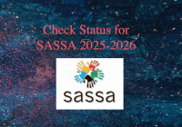 Check Status for SASSA 2025-2026
