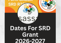 Dates For SRD Grant 2026-2027