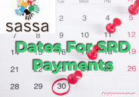 Dates For SRD Payments