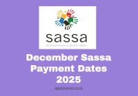 December Sassa Payment Dates 2025, What Date Will SASSA Pay In December