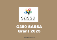 G350 SASSA Grant 2025