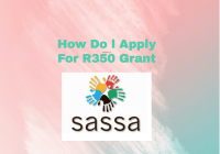 How Do l Apply For R350 Grant