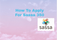 How To Apply For Sassa 350