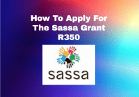 How To Apply For The Sassa Grant R350