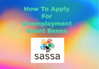 How To Apply For Unemployment Grant Sassa