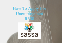 How To Apply For Unemployment R350