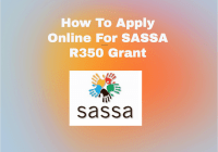 How To Apply Online For SASSA R350 Grant