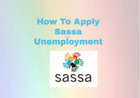 How To Apply Sassa Unemployment