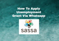 How To Apply Unemployment Grant Via Whatsapp