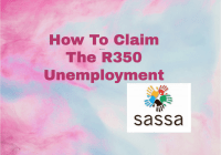 How To Claim The R350 Unemployment