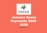 January Sassa Payments 2025-2026