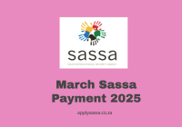 March Sassa Payment 2025