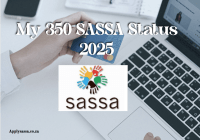My 350 SASSA Status 2025