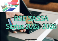 RSD SASSA Status 2025-2026