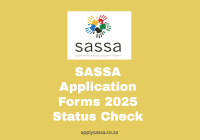 SASSA Application Forms 2025 Status Check