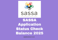 SASSA Application Status Check Balance 2025
