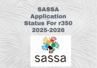 SASSA Application Status For r350 2025-2026