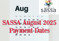 SASSA August 2025 Payment Dates