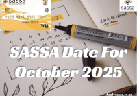SASSA Date For October 2025