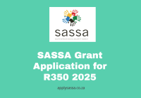 SASSA Grant Application for R350 2025