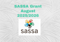 SASSA Grant August 2025/2026