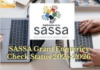SASSA Grant Enquiries Check Status 2025-2026