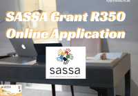 SASSA Grant R350 Online Application