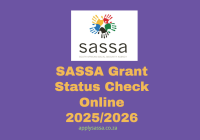 SASSA Grant Status Check Online 2025/2026