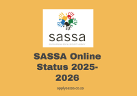 SASSA Online Status 2025-2026