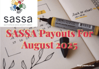 SASSA Payouts For August 2025