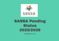 SASSA Pending Status 2025/2026