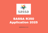 SASSA R350 Application 2025