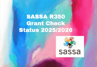 SASSA R350 Grant Check Status 2025/2026