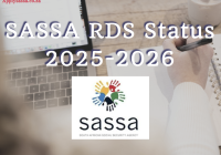 SASSA RDS Status 2025-2026