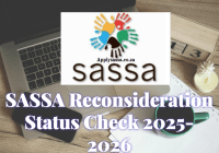 SASSA Reconsideration Status Check 2025-2026