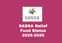SASSA Relief Fund Status 2025-2026