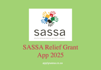 SASSA Relief Grant App 2025