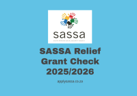 SASSA Relief Grant Check 2025/2026