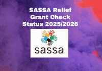 SASSA Relief Grant Check Status 2025/2026